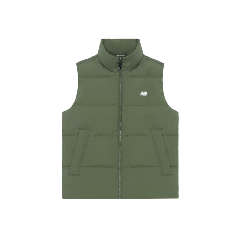 Мужской жилет New Balance Down Vest (армейский зеленый)