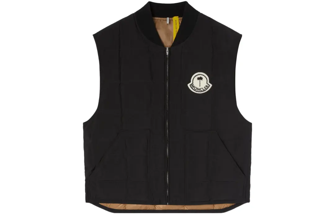MONCLER GENIUS x PALM ANGELS MONCLER GENIUS X PALM ANGEL FW23 Vest Unisex Black