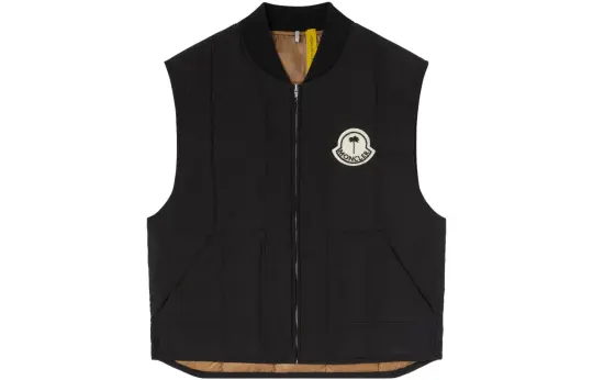 MONCLER GENIUS x PALM ANGELS MONCLER GENIUS X PALM ANGEL FW23 Vest Unisex Black