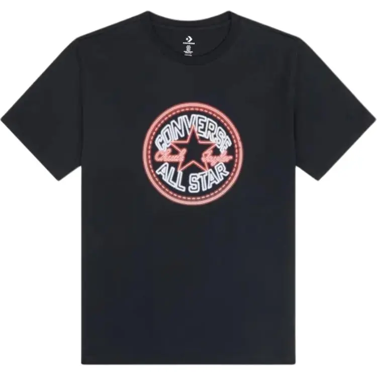 Converse All Star T Shirt Men's Black