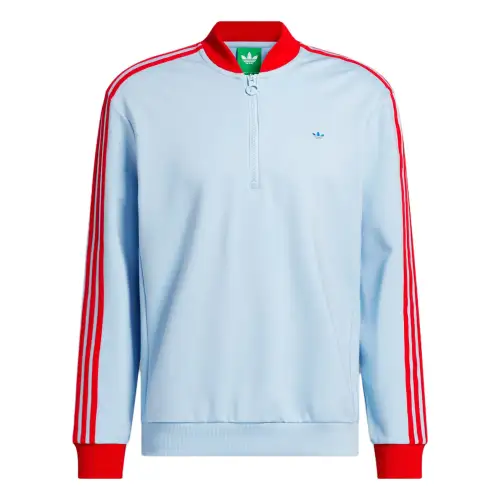 Adidas Originals 3 Stripes 1/4 Zip Sweatshirt