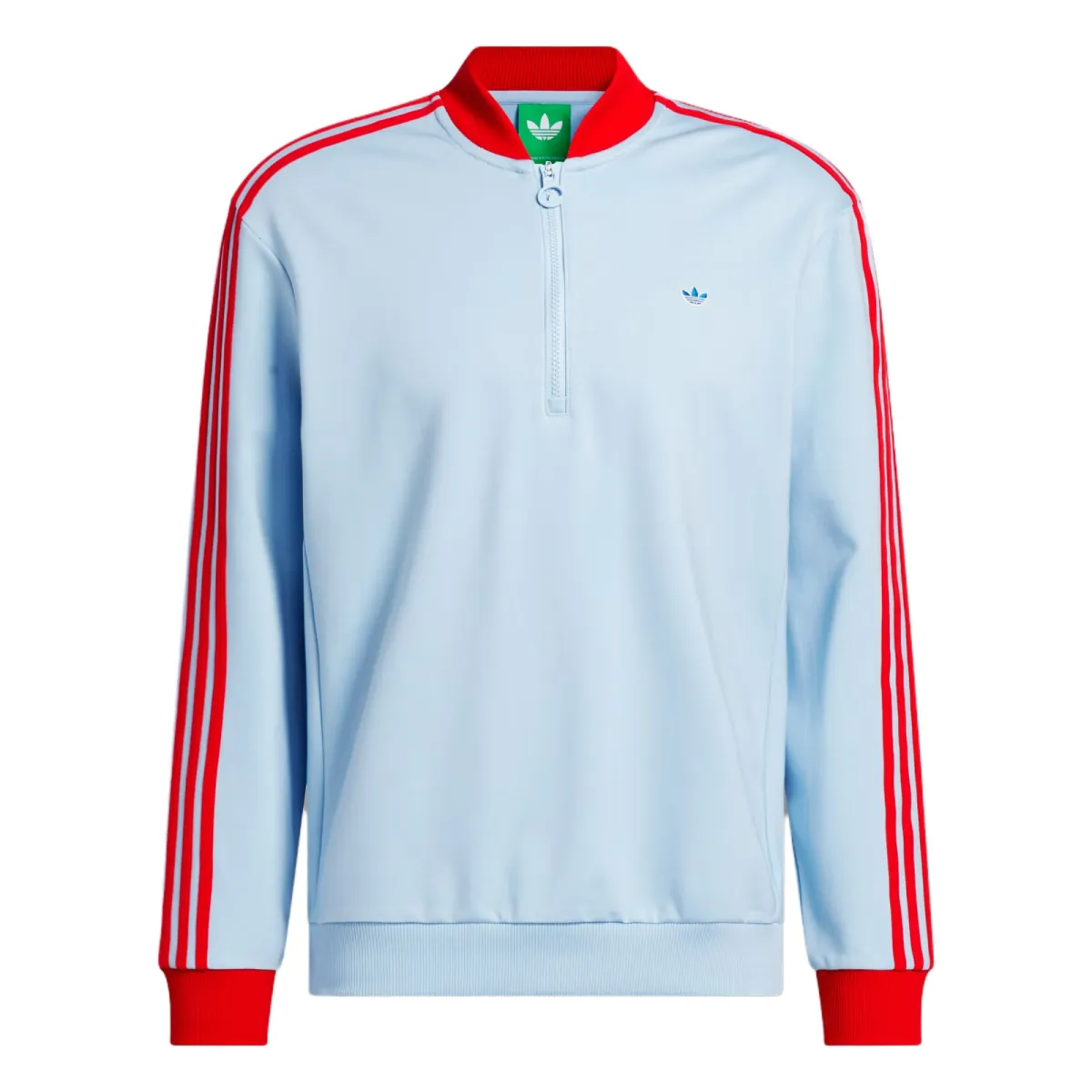 Adidas Originals 3 Stripes 1/4 Zip Sweatshirt