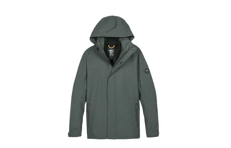 Timberland Windbreaker Jacket Men's Black Gray