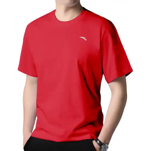 Anta Life Collection T Shirt Men's Pomelo Red