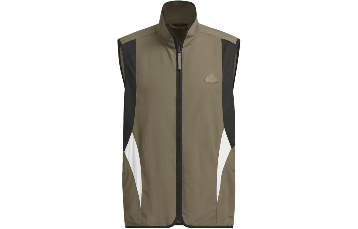 Adidas FUTURE STYLE WOVEN VEST Men's Branch Umber