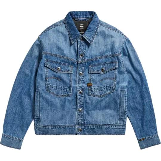G-STAR Raw flap-pocket denim jacket