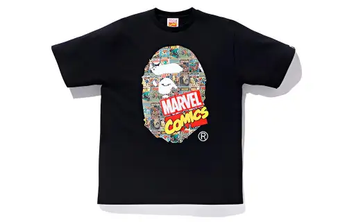 Bape X Marvel Comics Ape Head Tee