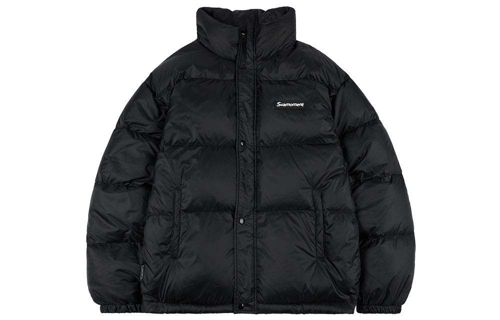 Suamoment Down Jackets Unisex Stand Collar Without Hood Moderate Other