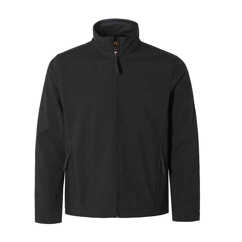 Timberland Urban Outdoors Stand Collar Windproof Zip Front Design Fleece Lined Thermal Long Sleeved Jackets & Coats