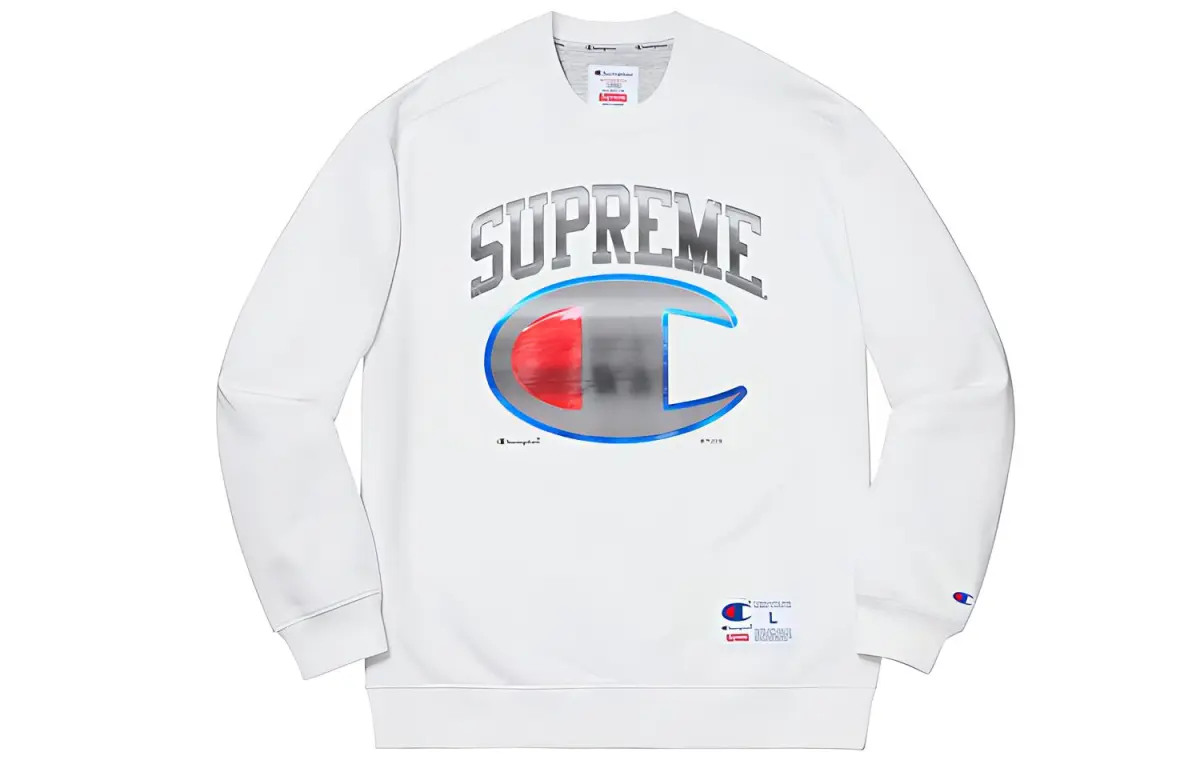 Supreme Champion Chrome Crewneck