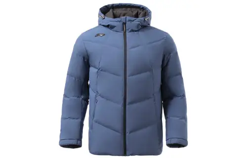 Li Ning Training Series Down Jacket Winter Men's Gray Indigo