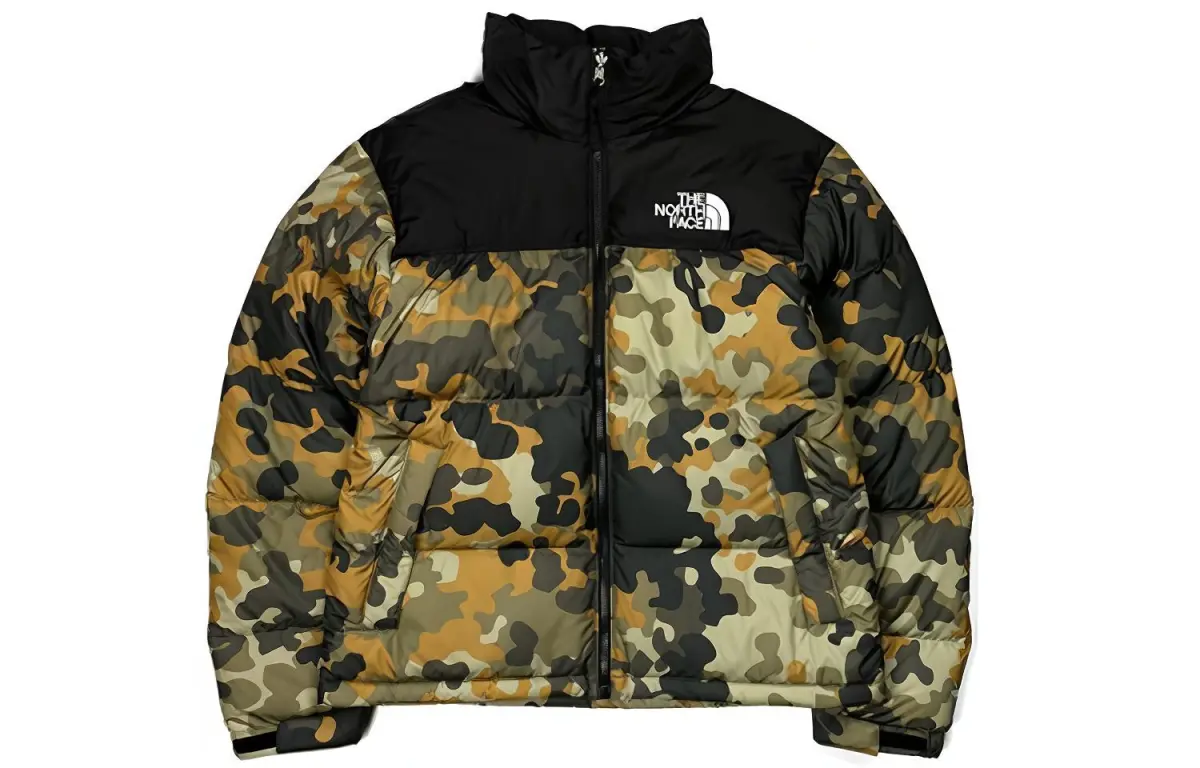 THE NORTH FACE 1996 Down Jacket Europe Version Unisex Camouflage