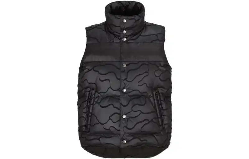 DIOR Quarterly New Products Vests Unisex Black Stand Collar Moderate Other