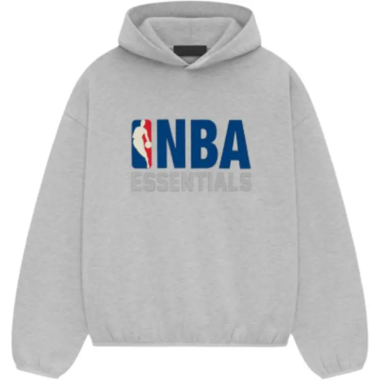 Fear Of God Essentials x Nba Essentials "Light Heather" hoodie
