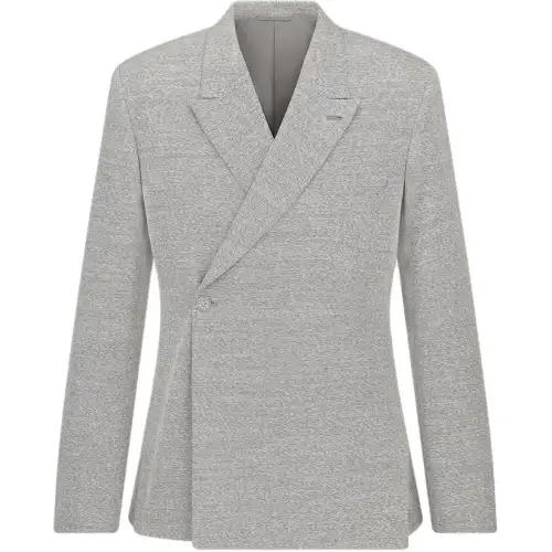 DIOR FW24 Business Suit Coat Men's Gray