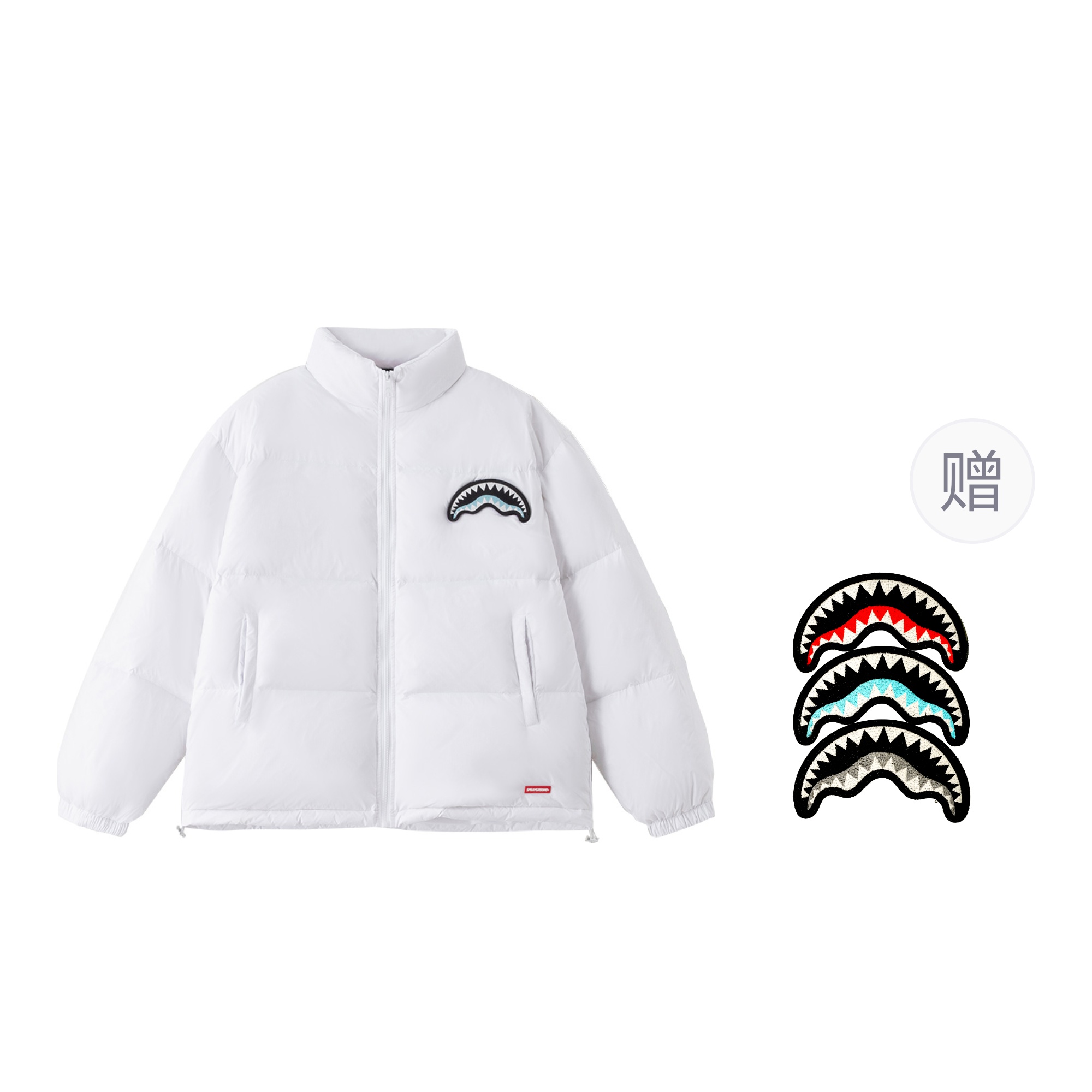 Пуховик SPRAYGROUND (черный)