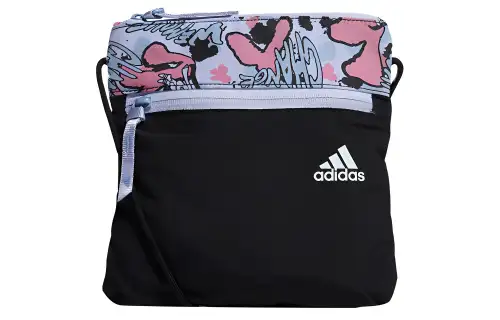 Adidas Polyester Shoulder Bag, Crossbody Bag Regular Unisex Black
