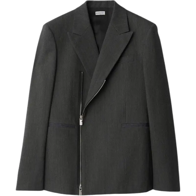 Burberry Jackets & Coats Men's Gray Black