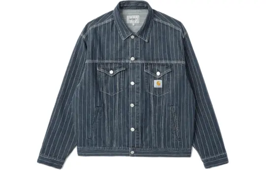 Carhartt WIP Denim Jacket Unisex Dark Blue