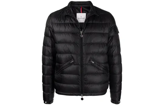 Moncler SS22 Rib Bone Down Jacket Unisex Black