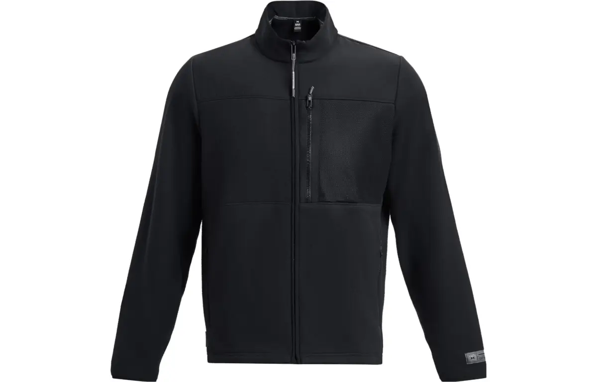 Under Armour Jackets Men's Black Stand Collar Moderate Other