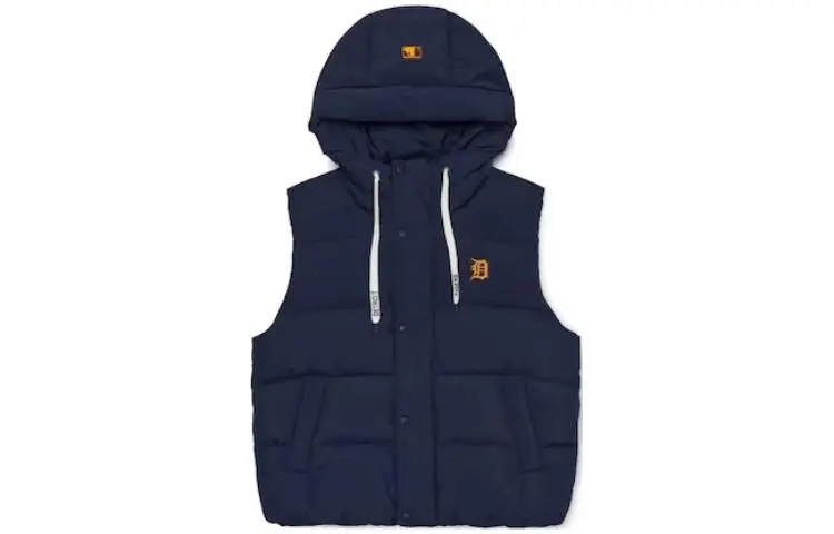 MLB Vests Unisex Navy Blue Hooded (Non-detachable) Moderate Other