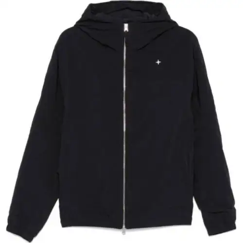 Stone Island logo-embroidered jacket