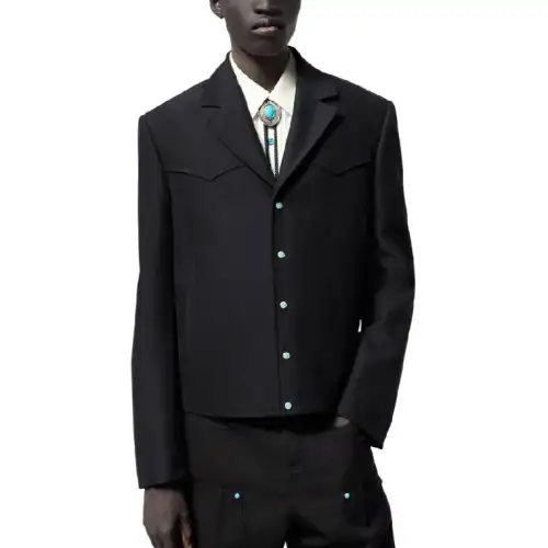 LOUIS VUITTON Western Cut Wool Jacket