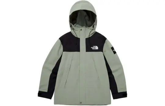 THE NORTH FACE MARTIS Outdoor Hiking Waterproof Windbreaker Jacket Unisex Green