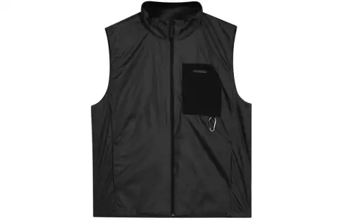 Skechers Stroll Vest Men's Black Sand Gray