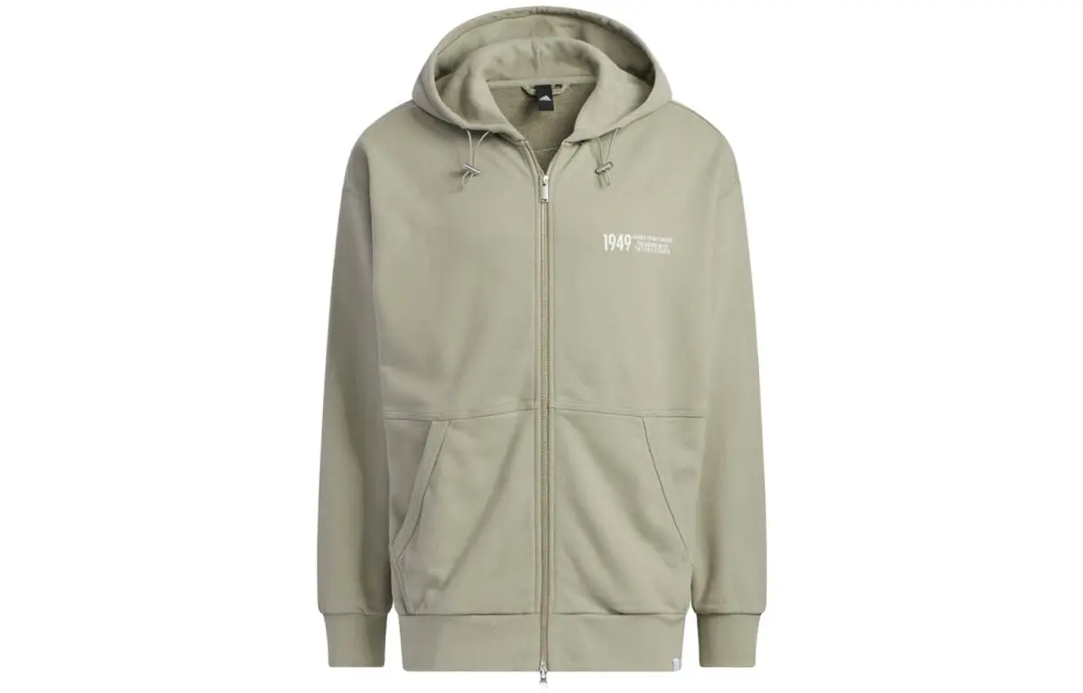 Adidas Jackets Men's Gray Hooded Moderate Other
