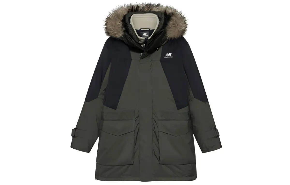 New Balance Down Jacket Men's Green