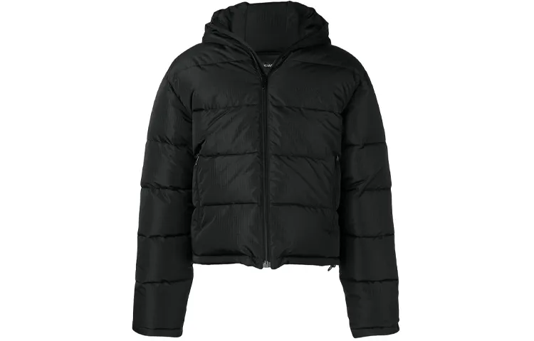 Balenciaga Down Hooded Puffer Coat