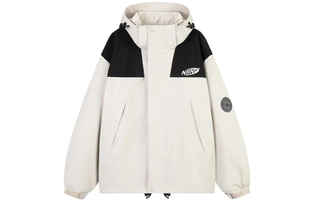 NBNO Waterproof, Windproof, And Abrasion Resistant Windbreaker Jacket Unisex