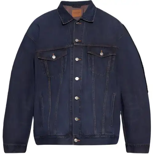 Balenciaga Button Up Denim Jacket
