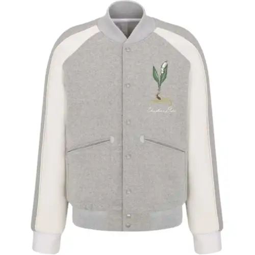 DIOR Lily Of The Valley Varsity Jacket