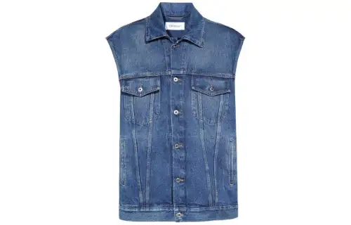 OFF-WHITE Buttoned Denim Vest