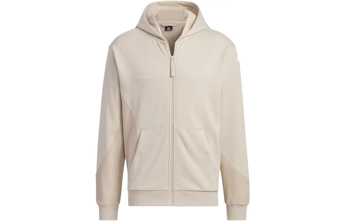 Adidas Lounge Jackets Men's Light Umber Hooded Moderate Other
