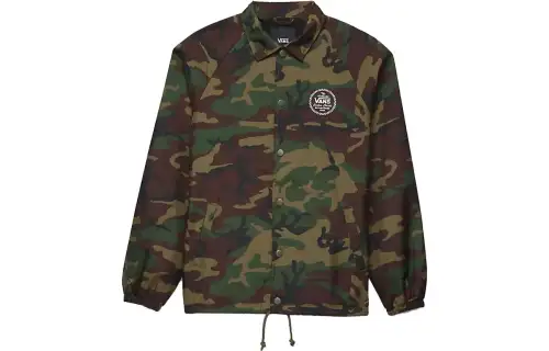 Vans Torrey Jackets Men's Army Green Lapel Moderate Other
