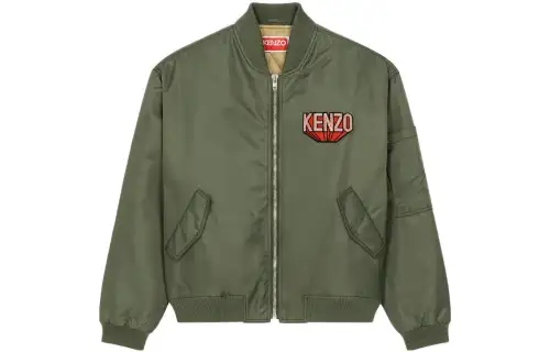 KENZO 3D Logo Zipped Bomber Jacket