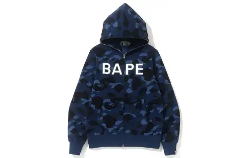 Bape Color Camo Bape Swarovski Full Zip Hoodie