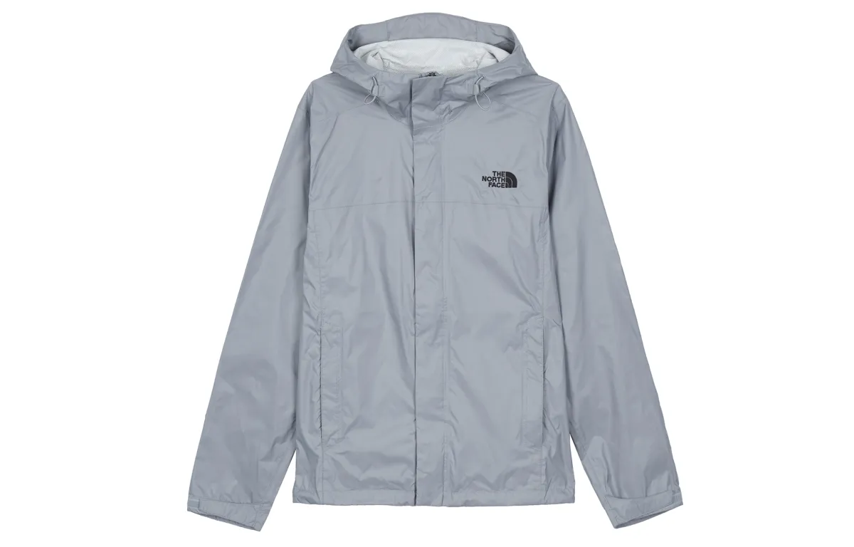 THE NORTH FACE RESOLVE 2 Waterproof And Windproof Windbreaker Jacket Men's Light Gray