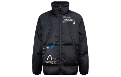 EVISU Puffer Jacket Men's Black