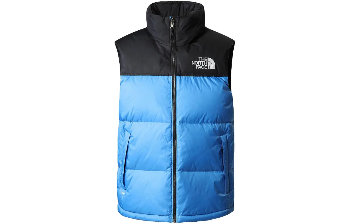 THE NORTH FACE THE NORTH FACE Apparel Collection Vests Men's Blue Stand Collar Moderate Other