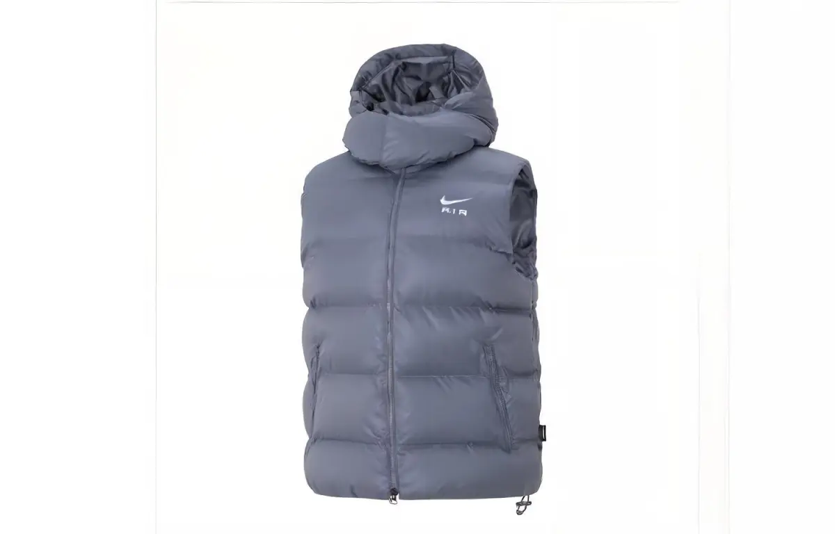 Nike Air Therma-FIT Hoody Vest Gray
