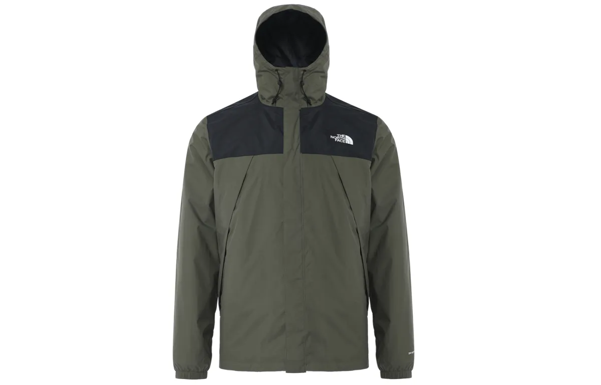 THE NORTH FACE Antora Waterproof, Windproof, And Breathable Windbreaker Jacket Men's Army Green