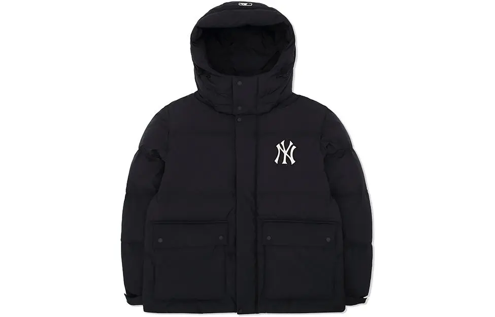 MLB Down Jacket Winter, Short Unisex Black