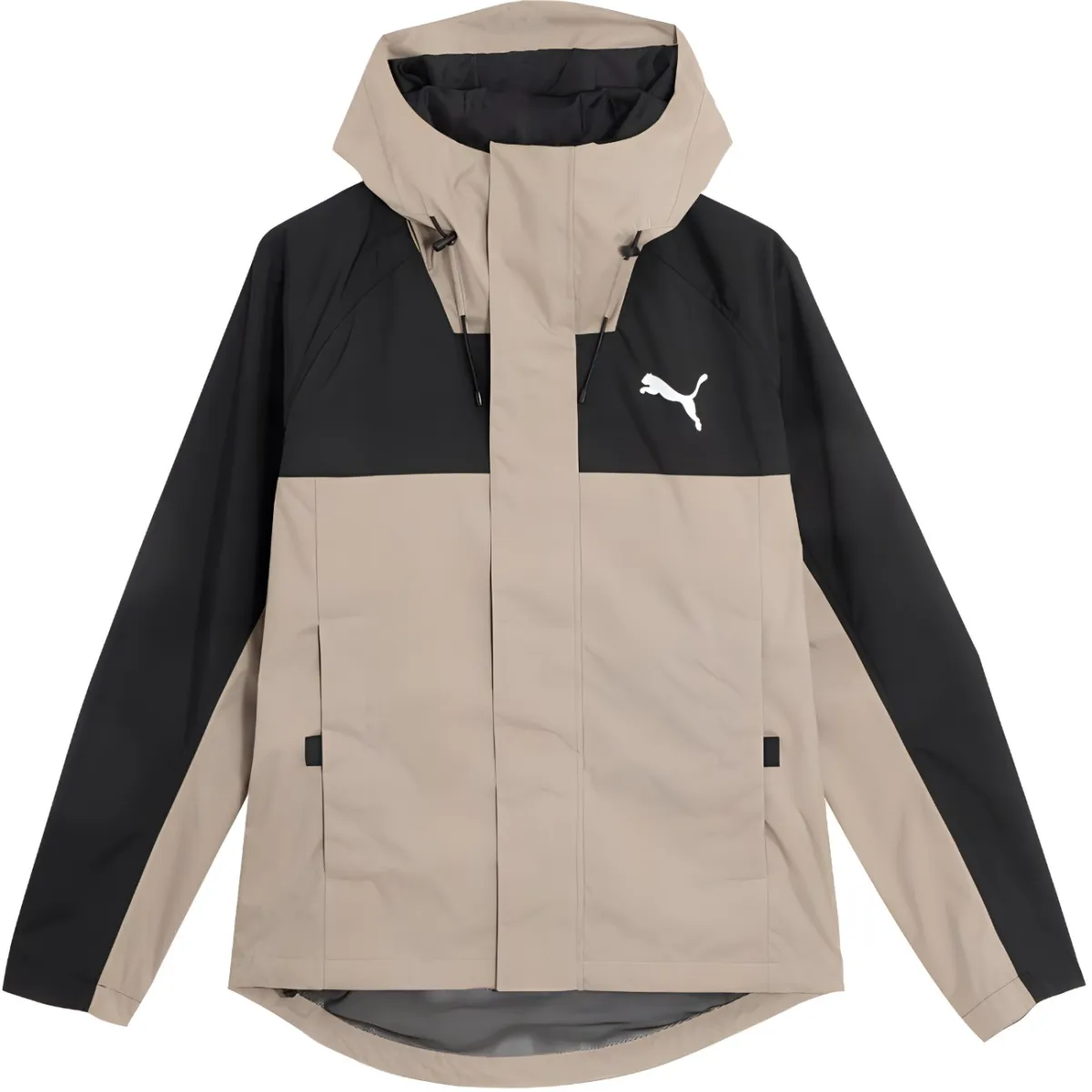 PUMA OUTDOOR Hiking Windproof Windbreaker Jacket Men's Chestnut Mouse Gray
