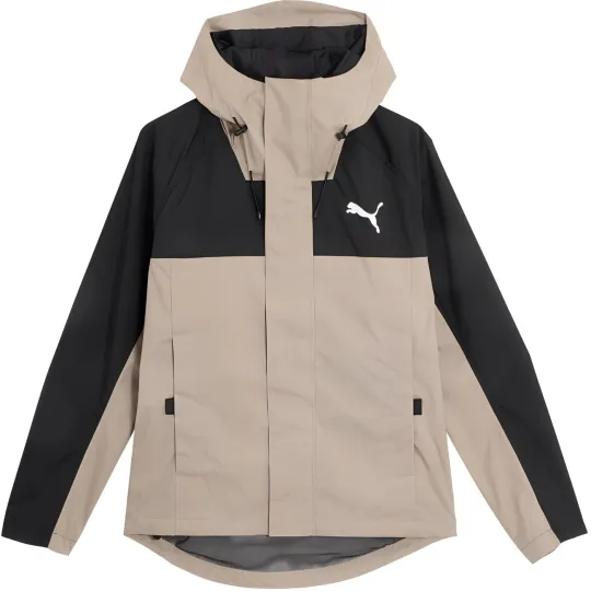 PUMA OUTDOOR Hiking Windproof Windbreaker Jacket Men's Chestnut Mouse Gray