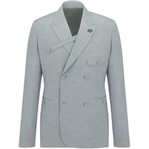DIOR FW24 Business Suit Coat Men's Gray